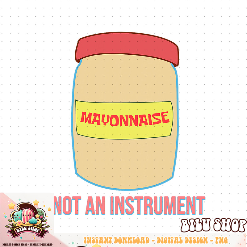 Mademark x SpongeBob SquarePants Mayonnaise is Not an Instrument PNG Download .jpg