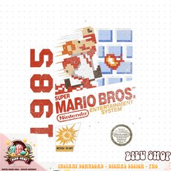 Super Mario 1985 Retro Cover png download