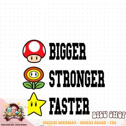 Super Mario Bigger Faster Stronger Game Symbols png download