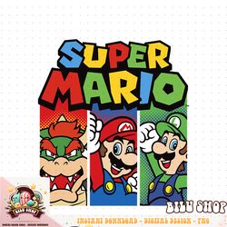 Super Mario Bowser Mario Luigi Comic Panels Logo png download