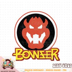 Super Mario Bowser Retro Portrait Graphic png download png download