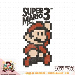 Super Mario Bros 3 Pixel Mario Retro Jump Tank Top