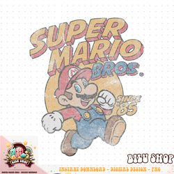 Super Mario Bros. Since  85 Vintage Poster png download