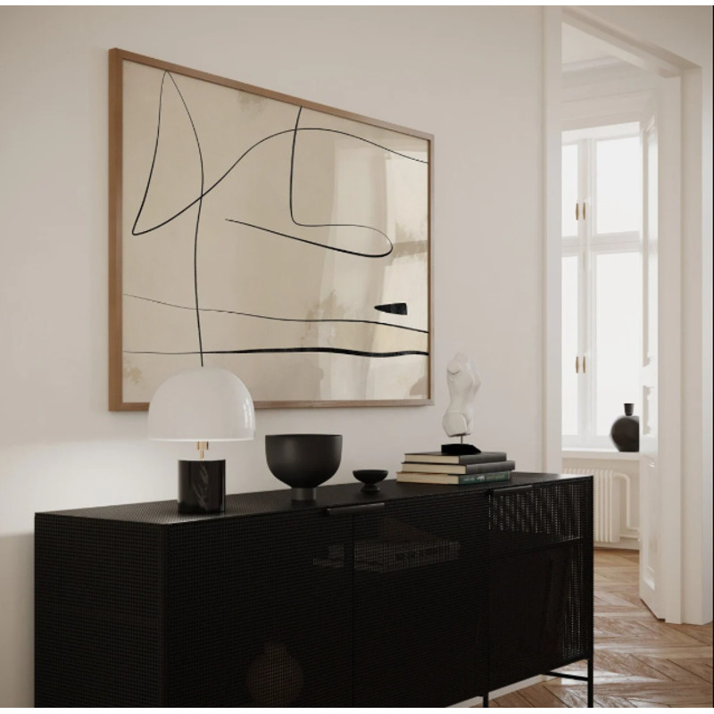 Black Line Art Print Black Abstract Art Gallery Wall Art Minimal Prints Modern Wall Art Line Print 0