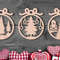 Laser Cut Christmas Ornament SVG Design 3