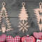 Laser Cut Christmas Ornament SVG Design 4