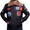 Tom Cruise Pete Top Gun Flight Bomber Jacket Jet Pilot Leather Jacket 1