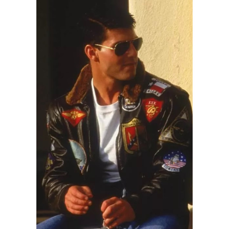 Tom Cruise top gun bomber jacket