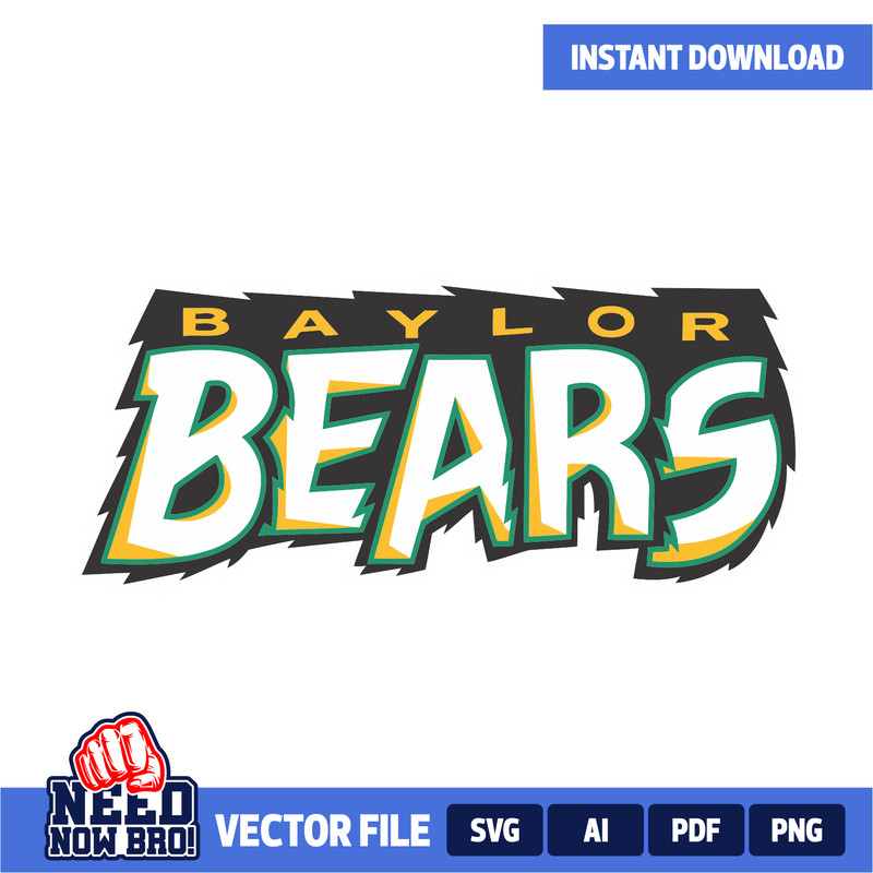 Baylor Bears Vectors Baylor Bears Svg Baylor Bears Png Baylor Bears Clipart Baylor Bears Mascot 0