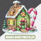 Christmas Gingerbread House Clipart Watercolor Holiday Cookies PNG Junk Journal Digital Paper Subli 4