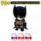 Cute Batman SVG Batman Symbol Clipart for Cricut DIY Craft Files Superhero Silhouette