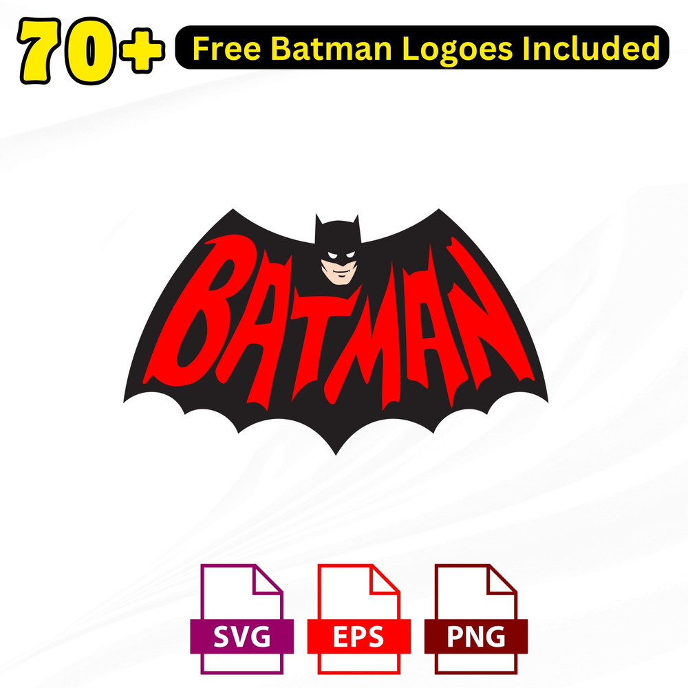 Batman Logo SVG Superhero Symbol SVG For Cricut DIY Projects Crafts Batman Silhouette Design Fi 0