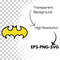 Distinct Batman Logo SVG Bundle Unique Superhero Graphics for Cricut Crafts