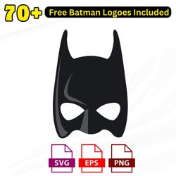 batman svg collection | exclusive superhero silhouettes for cricut, diy crafts, custom projects, and creative des