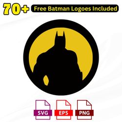 batman svg collection | exclusive superhero silhouettes for cricut, diy crafts, custom projects, vinyl & t-shirt designs