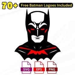 batman svg files collection | exclusive superhero silhouettes for cricut, diy crafts, custom vinyl, t-shirt & home dec