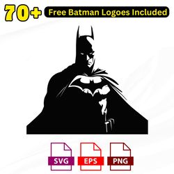 batman svg files collection | exclusive superhero silhouettes for cricut, diy crafts, t-shirt designs & home deco