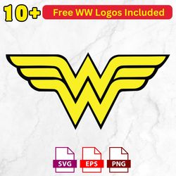 wonder woman logo svg | justice league superhero symbol, princess diana design, creative wonder woman files for cricut &