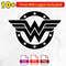 Wonder Woman Logo SVG Justice League Symbol Princess Diana Design for Cricut DIY Crafts Tshir