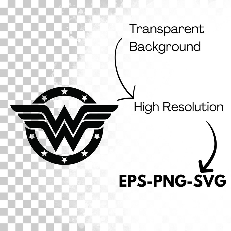 Wonder Woman Logo SVG Iconic Justice League Superhero Design for Cricut DIY Crafts Personalized