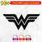 Wonder Woman Logo SVG Justice League Superhero Symbol Princess Diana Design for Cricut Tshirts