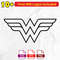 Wonder Woman Logo SVG Justice League Symbol Princess Diana Design for Cricut Custom Tshirts D