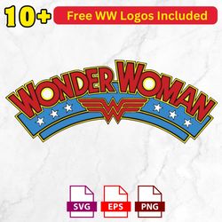 wonder woman logo svg | justice league symbol, princess diana design for cricut, diy crafts & custom t-shirt creations