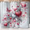 Valentines Day Tumbler Wrap 20oz Skinny Sublimation PNG Romantic Glitter Hearts Straight Taper Lov 0
