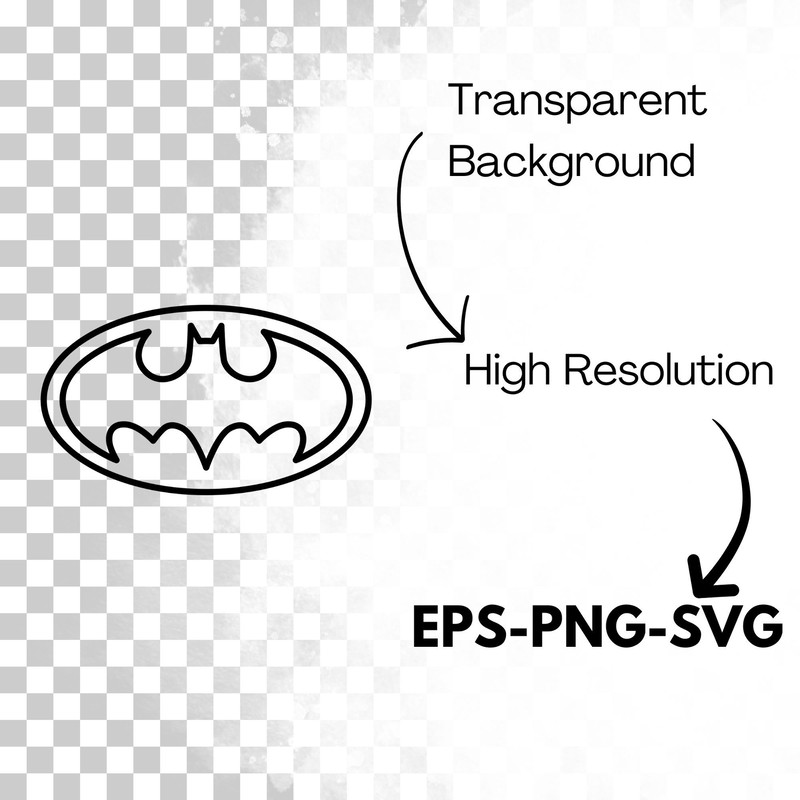 Premium Batman Symbol SVG and Batman Logo SVG for creative projects Cricut crafts and superheroth