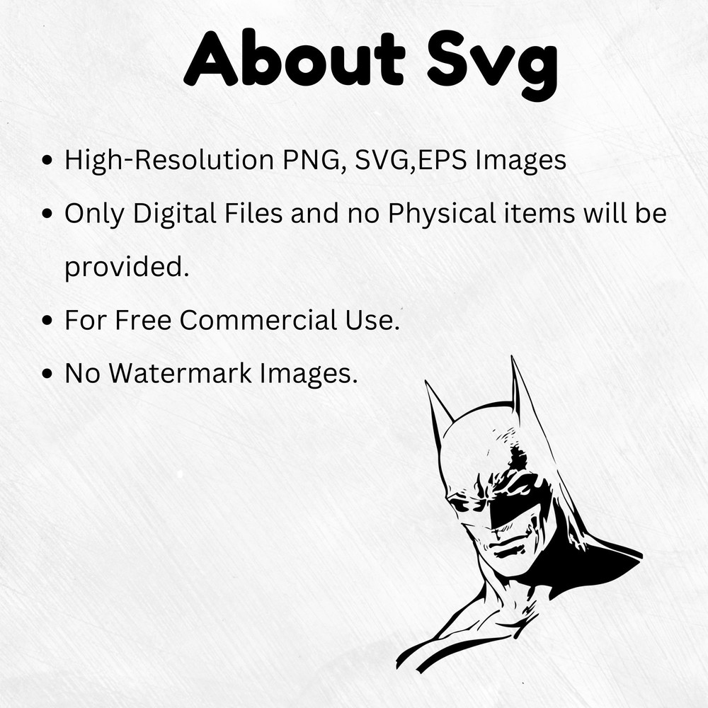 Cricut Files for Batman Projects Batman SVG Silhouette Batman Logo and Symbol SVG for DIY Crafts