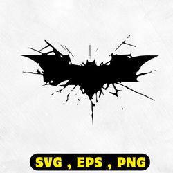batman logo svg files, batman symbol svg for cricut crafts, superhero clipart bundle, batman silhouette svgs for diy.