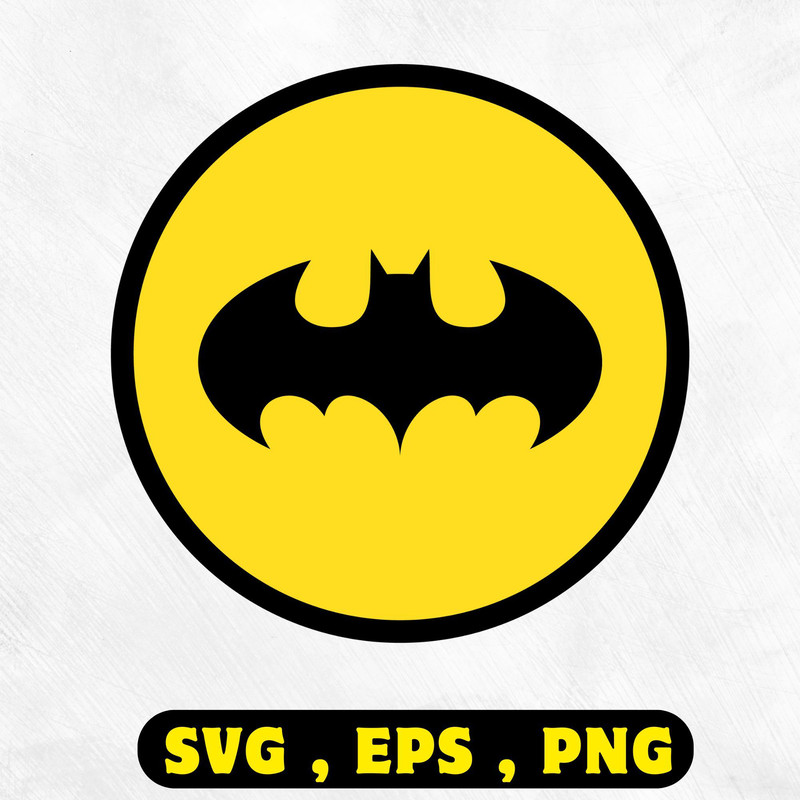 Batman SVG files for Cricut including logo superhero symbol silhouette designs and vinyl cutting
