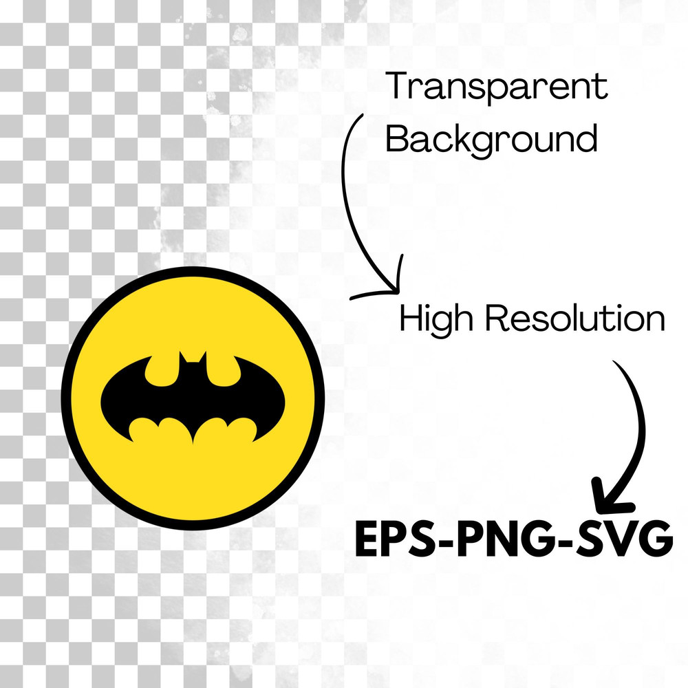 Complete Batman clipart bundle with logo silhouette SVG and vinyl cutting files for Cricut and DIY