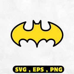 batman logo svg files for cricut and diy crafts | superhero clipart bundle with batman symbol, silhouette designs, vinyl