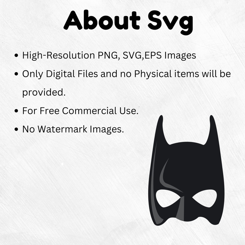 Batman Mask Clipart SVG files for Cricut perfect for DIY crafts superherothemed projects mask
