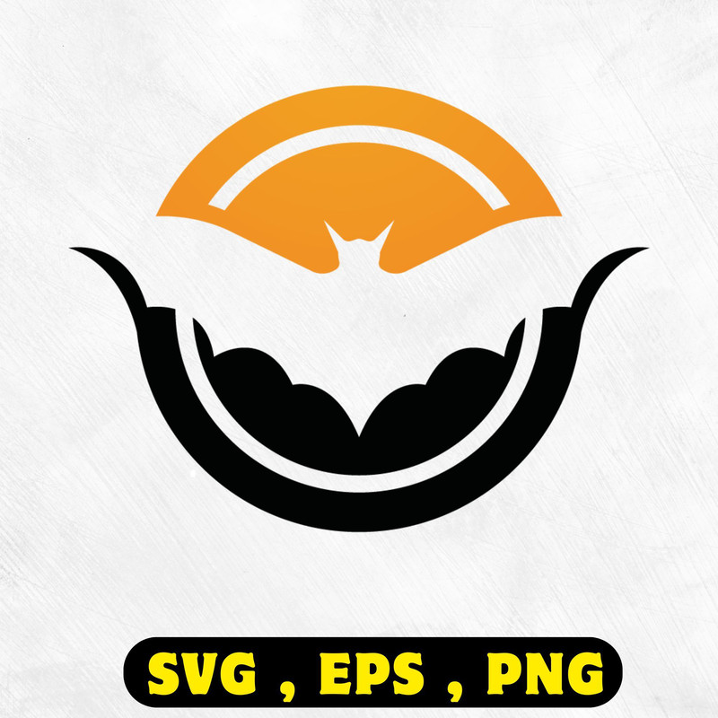 Batman Logo Clipart SVG for Cricut projects perfect for superherothemed DIY crafts vinyl cutting