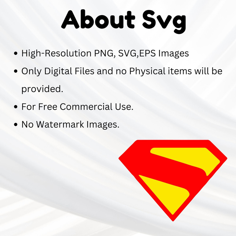 HighQuality Superman Logo SVG for Vinyl Cutting DIY Crafts and TShirt Printing Compatible with