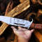 Custom Handmade Stainless Steel Hand Forged Hunting KnifeFixed Blade Knife With Sheath 1