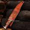 Custom Handmade Stainless Steel Hand Forged Hunting KnifeFixed Blade Knife With Sheath 4