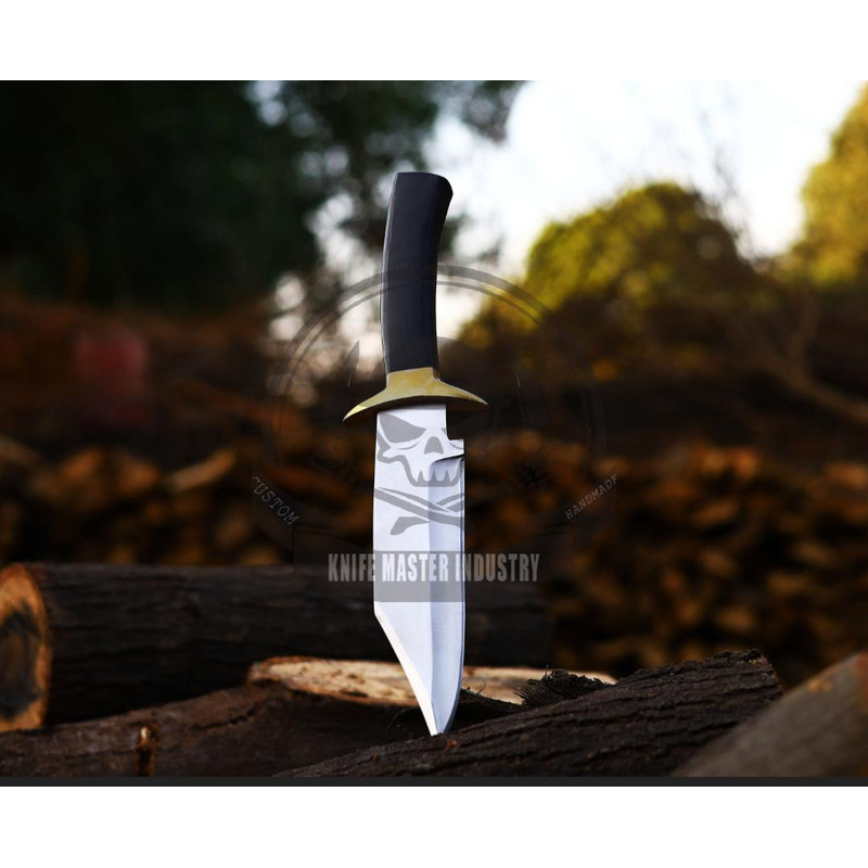 Fancy Custom Handmade Stainless Steel Hand Forged Hunting KnifeFixed Blade Handcrafted Knife With S 0