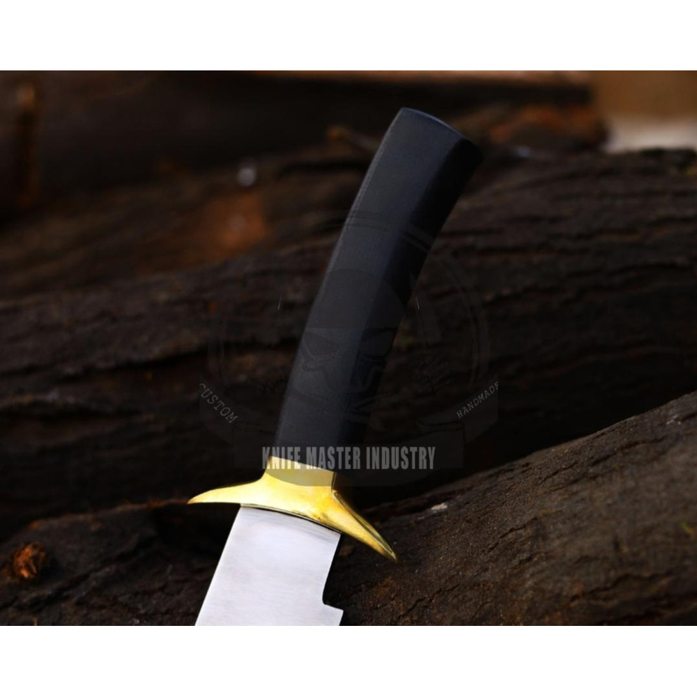 Fancy Custom Handmade Stainless Steel Hand Forged Hunting KnifeFixed Blade Handcrafted Knife With S 5