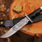 Handcrafted Stainless D2 Steel Hand Forged Hunting KnifeFixed Blade Handcrafted Knife With Sheath 1