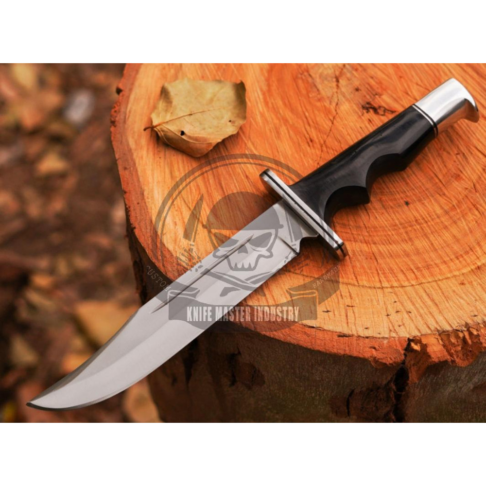 Handcrafted Stainless D2 Steel Hand Forged Hunting KnifeFixed Blade Handcrafted Knife With Sheath 2
