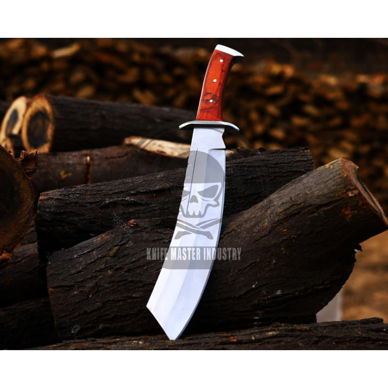 20 Handmade Stainless Steel Hand Forged Bushcraft Bowie KnifeFixed Blade Handcrafted Knife With She 1