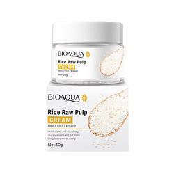 bioaqua white rice brightening face cream hyaluronic acid essence moisturizing cream