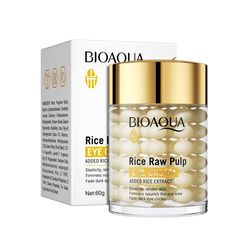 bioaqua eye cream raw rice porridge eye cream anti dark circles eye bag remover moisturizing firming beauty eye cream