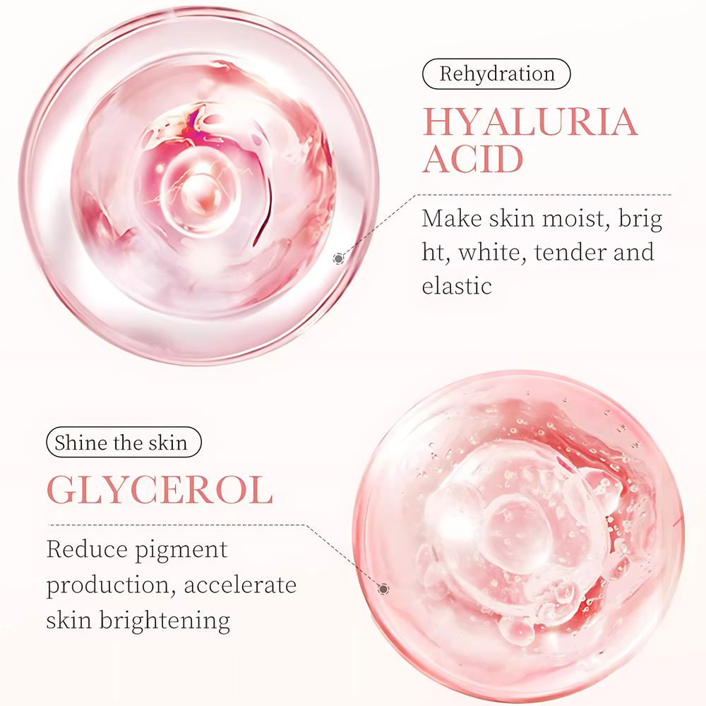 BIOAQUA Rose Hyaluronic Acid Face Cream Skin Care Face Firming Cream Moisturizing Brightening Face 1