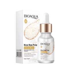 bioaqua raw rice serum rice porridge hyaluronic acid essence facial skin care moisturizing brightening firming
