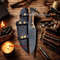 Handmade D2 Steel Blade Hunting Bowie Knife With Stag Handle Christmas Anniversary New Year Gift Fo 3