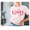 God Is Good PNG God Is Good Coquette Pink Bow PngChristian Png For Shirts Bible Verse Png Jesus Png 0